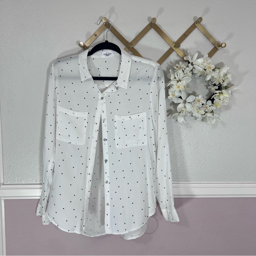 CJLA Star Women’s Button Up Shirt